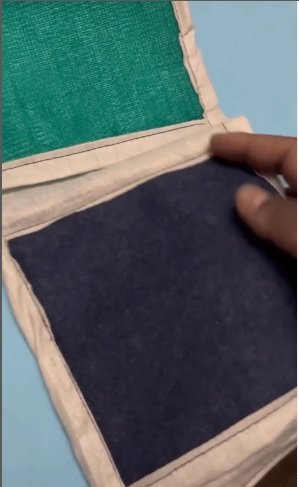 Sensory mat with 9 textures