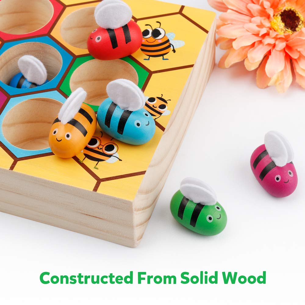 Beehive Fine motor colour matching game - Image 3