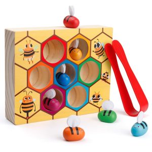 Beehive Fine motor colour matching game